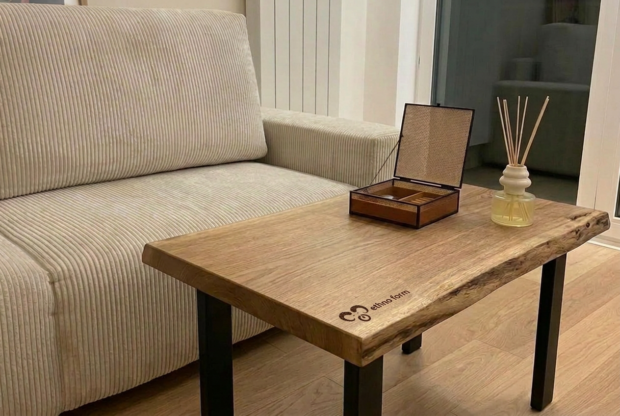 stolik kaw ethno logo